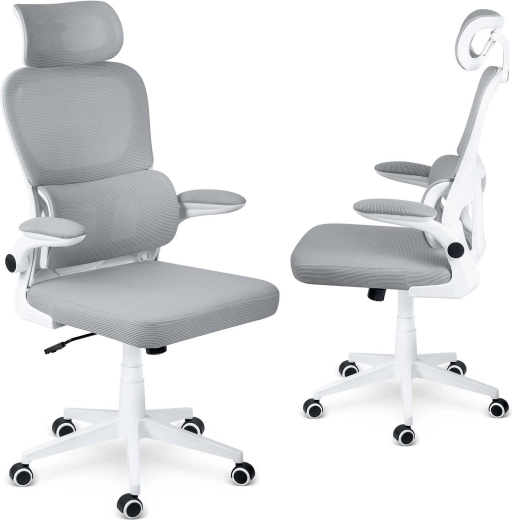 Sofotel Formax sedia da ufficio ergonomica in microrete, grigia