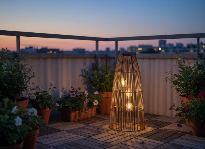 Design resistente con intreccio aperto