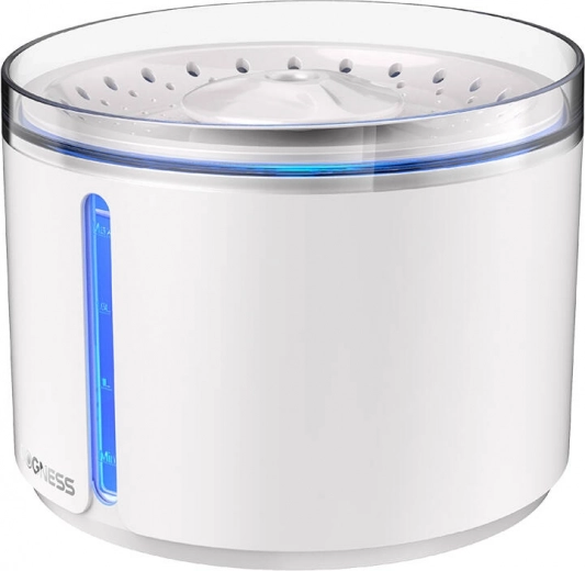 Smart Fountain for Dogs and Cats DOGNESS D09 with LED Indicator 2.2 L White