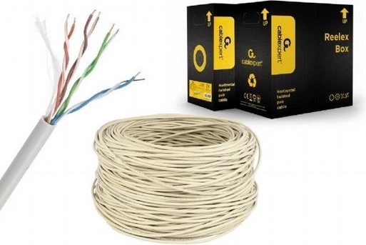 UTP Cable Cat 5e (CCA) 305 m Gray
