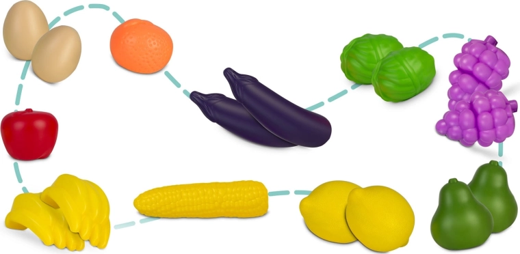 Ricco set di alimenti e accessori