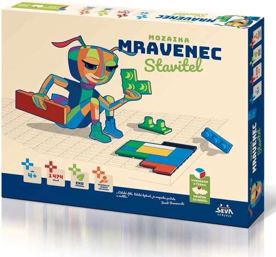Creative Mosaic Seva Ant Builder - 1474 pieces