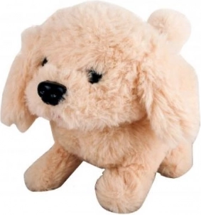 Battery-powered beige puppy