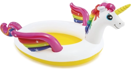 Piscina gonfiabile per bambini a forma di unicorno
