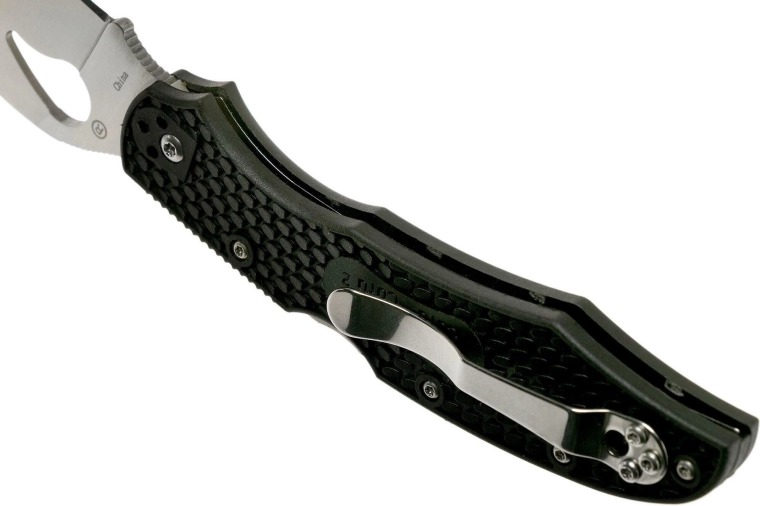 Lightweight, secure FRN handle and pocket clip