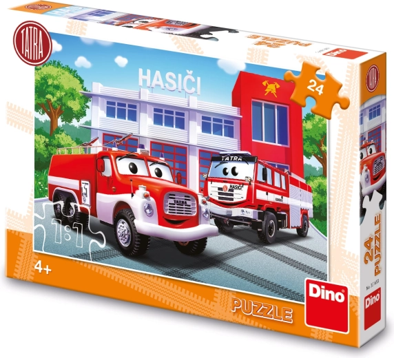 Puzzle Dino Pompieri 24 pezzi