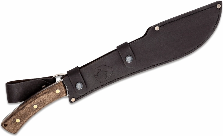 Impugnatura ergonomica in noce