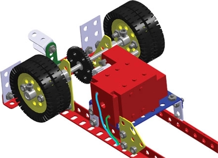 Elektrický pohon pro funkční modely