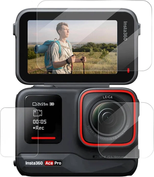 Tempered glass film TELESIN for INSTA360 Ace Pro / Ace