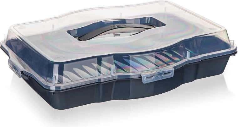 Trasporto sicuro grazie al coperchio robusto