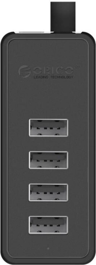 Orico USB Hub Adattatore 4x USB 2.0 (nero)