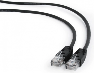 Cavo patch Cat 5e 0,5 m nero