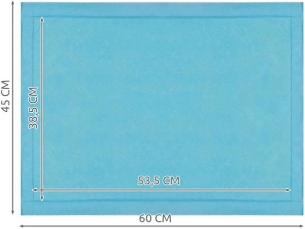 Absorbency up to 400 ml for fast liquid absorption