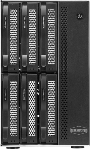 Six bays and up to 132 TB for your data