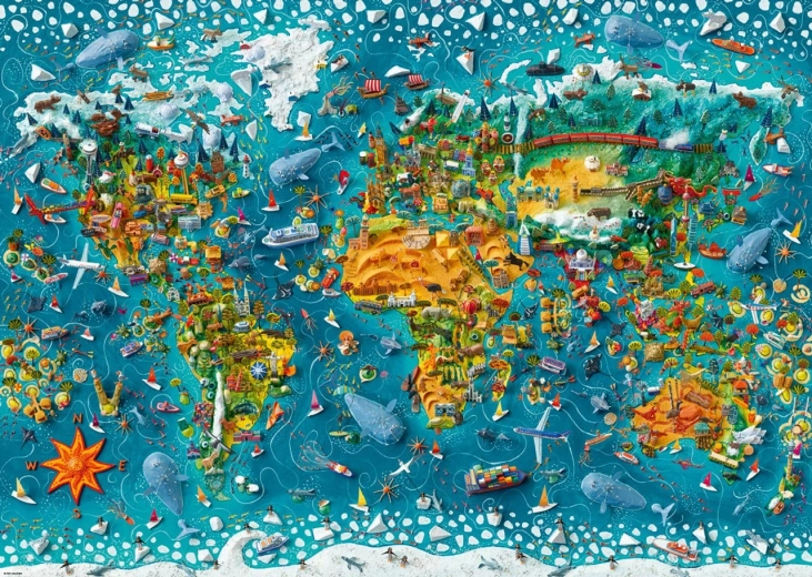 Puzzle 2000 pezzi – Il nostro mondo