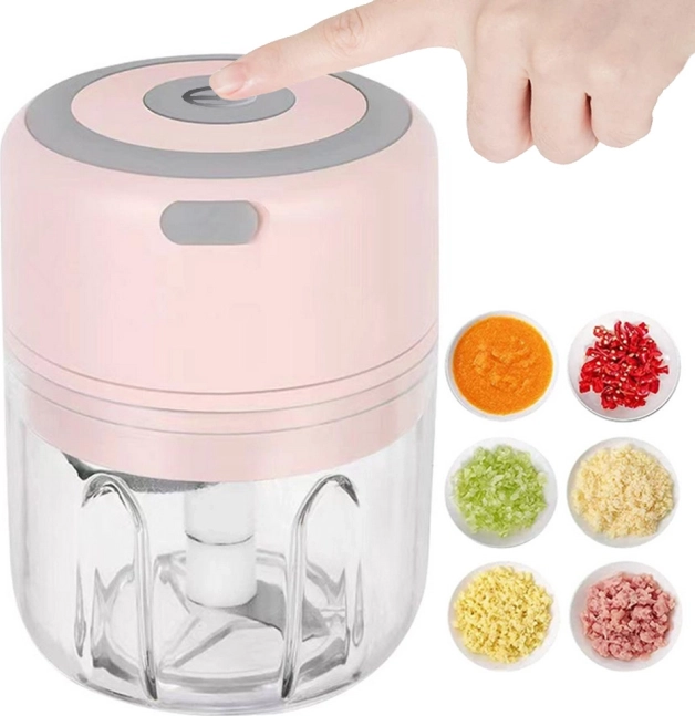 Electric garlic and vegetable chopper