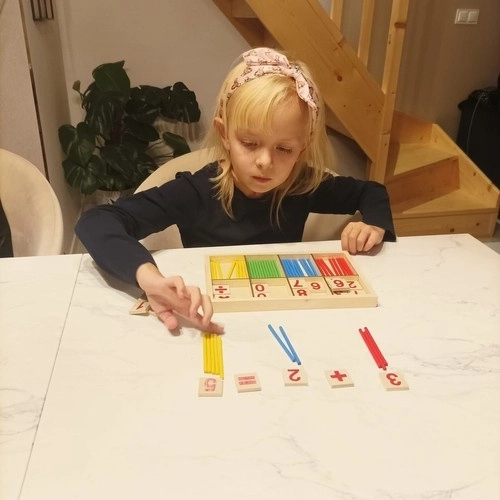 Apprendimento visivo della matematica di base