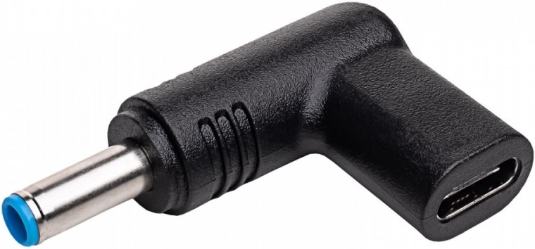 Adaptér USB‑C na konektor HP 4.5 × 3.0 mm s kolíkem AKYGA AK-ND-C09