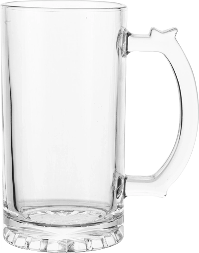 Glass beer mug 500 ml