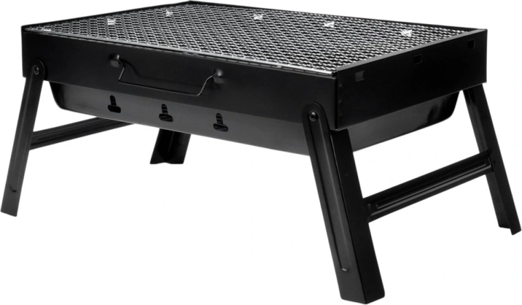 Stable folding legs and sturdy steel construction