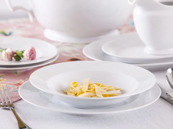 Blændende hvidhed og glans i porcelænet