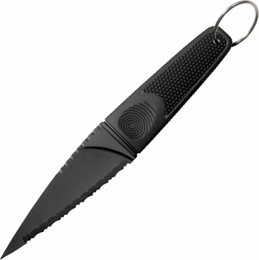 Cold Steel FGX Skean Dhu coltello tattico 9,5 cm, interamente nero in plastica