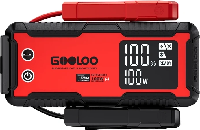 Startovací výkon 6000 A pro 12V vozidla