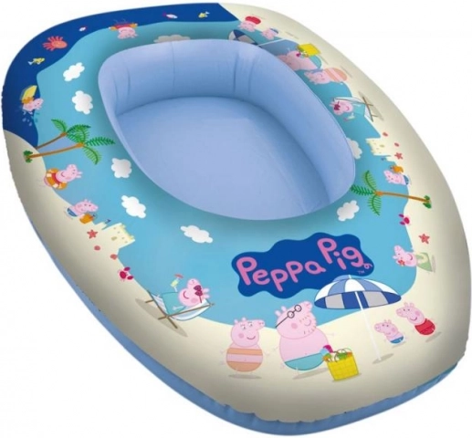 Oppustelig Peppa Pig-båd til børn