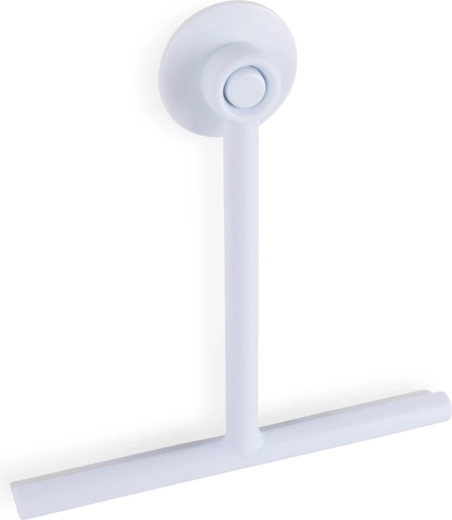 White glass squeegee with suction cup Bathroom Solutions