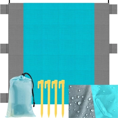 Beach and picnic mat XXL 208 × 208 cm TRIZAND