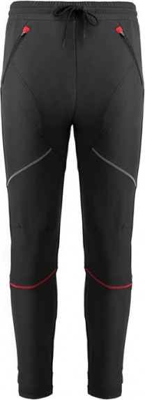 Winter Cycling Pants Rockbros XL Black and Red