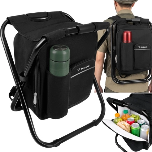 3-in-1: seat, backpack, and cooling compartment