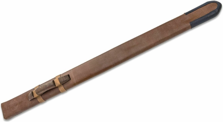 Leather scabbard for safe storage