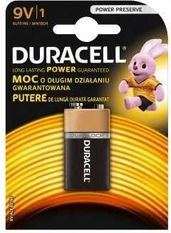 Duracell 9V Alkaline Battery