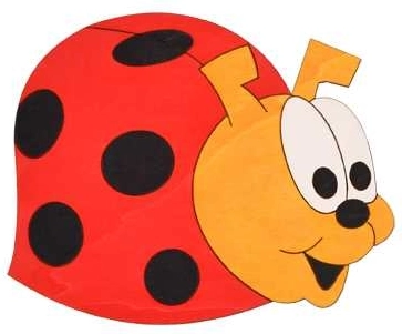 Medium Wooden Decoration Ladybug