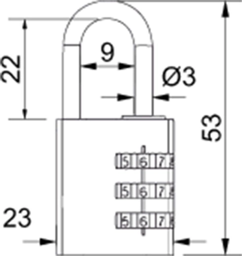 Op til 1.000 kombinationer for højere sikkerhed