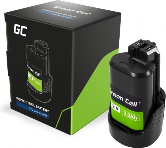 Batteria per utensili elettrici Green Cell per Bosch 12V 3Ah
