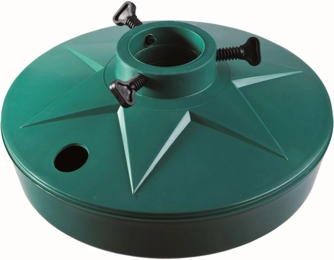 Plastic water-fill Christmas tree stand, 30 cm diameter