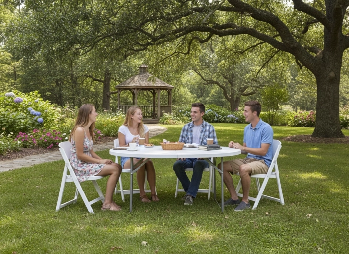 Pour des repas spacieux, adapté aux groupes