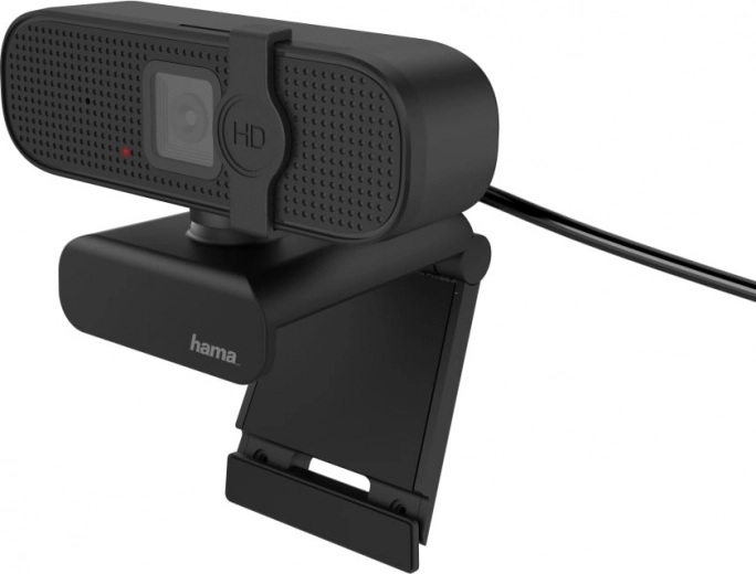 webcam full hd hama c-400 con microfono e copriobiettivo