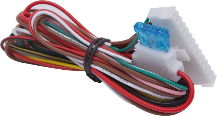 Complete wiring harness with fuses