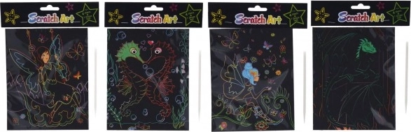 Scratch-Off Pictures - Creative Set for Children