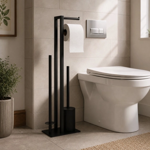 Alt, hvad du behøver ved toilettet, samlet ét sted