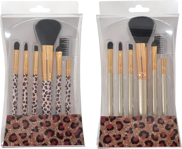Set di pennelli per make-up Wild 6 pz
