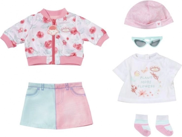 Baby Annabell spring deluxe outfit for 43 cm doll