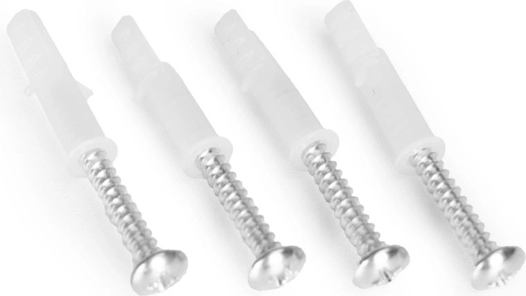 Easy installation on wall or fence