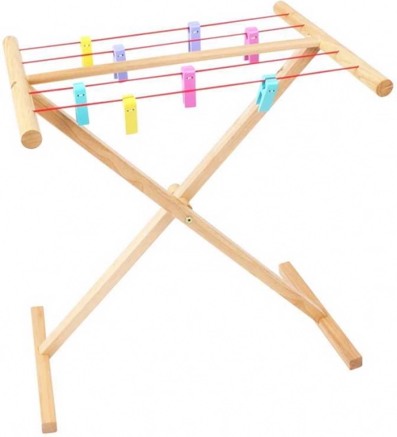 Stendibiancheria in legno Bigjigs Toys