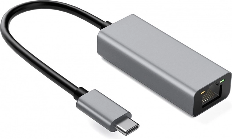 Adattatore in alluminio USB‑C a RJ45 Gigabit