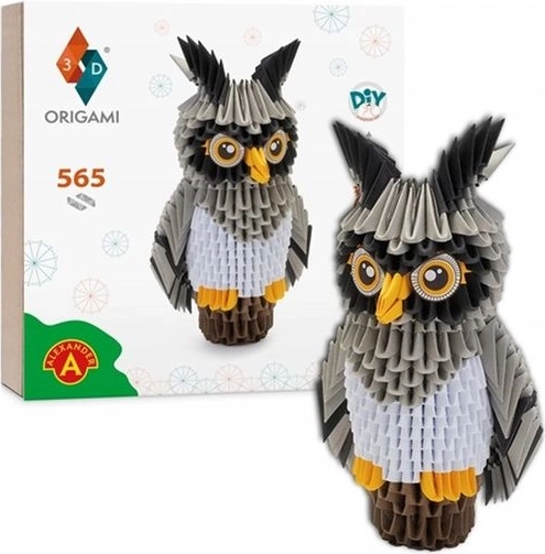 Origami 3D gufo