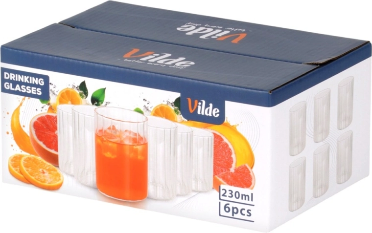 Praktische set van 6 stuks voor elke dag